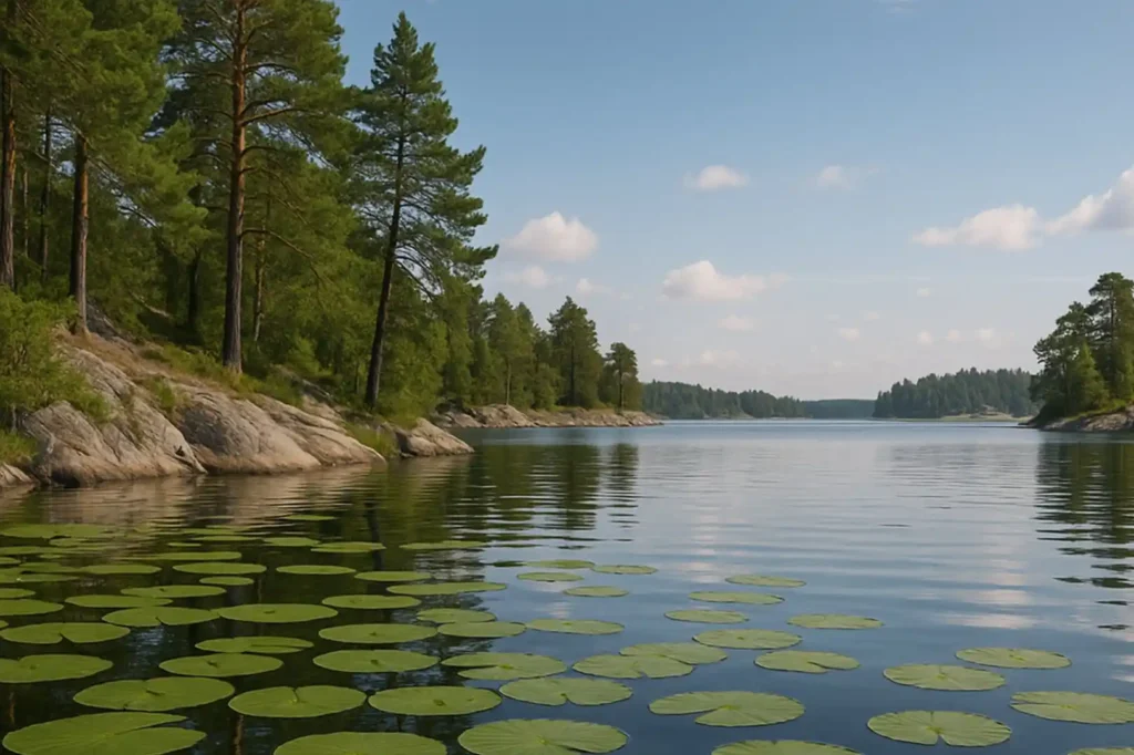 näckrosor i stockholms skärgård